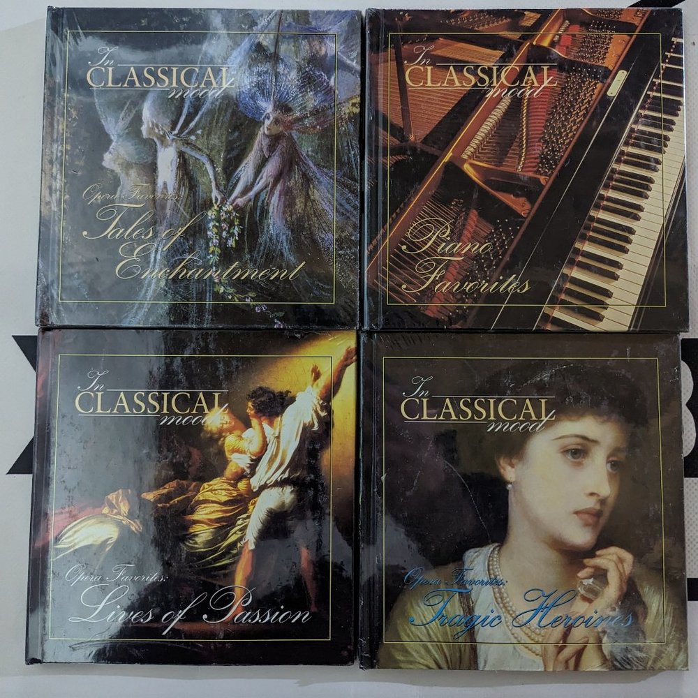 In Classical Mood CD Lot of 4 - Piano Favorites, Opera Favorites, and more
